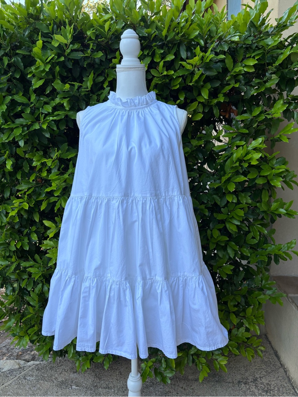 French Connection poplin mini dress